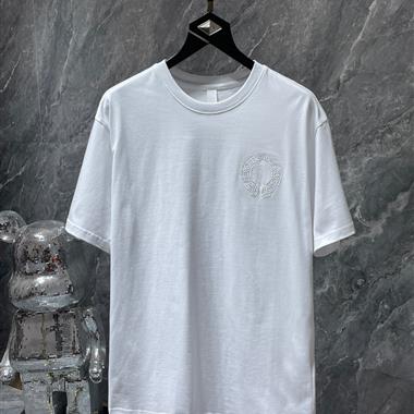 Chrome Hearts   2025夏季新款短袖T恤  尺寸偏大
