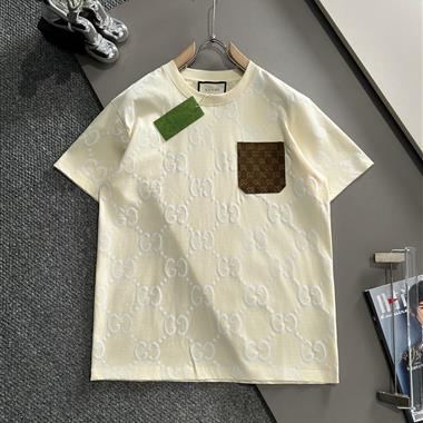 GUCCI   2025夏季新款短袖T恤  尺寸偏大