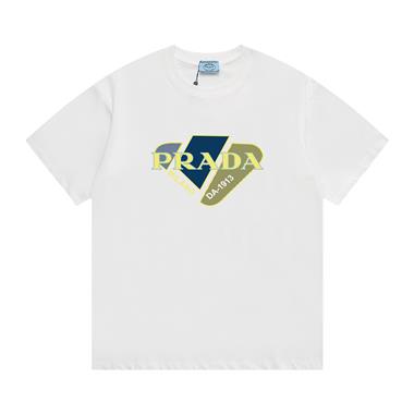 PRADA   2025夏季新款短袖T恤  尺寸偏大