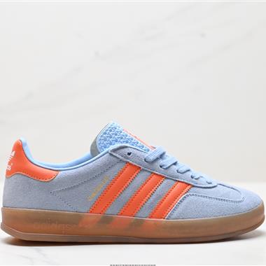 Adidas Originals Gazelle INdoor 三葉草休閑防滑耐磨低幫板鞋