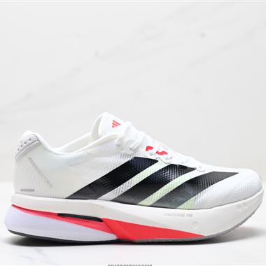 Adidas adizero BOSTON 13 透氣網眼競速跑鞋