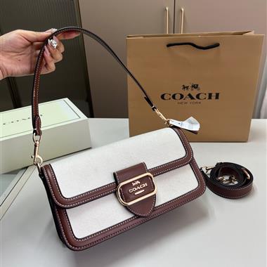 COACH  2025新款女生時尚包包  尺寸：26*12CM