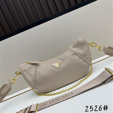 PRADA   2025新款女生時尚包包  尺寸：30x15x9CM