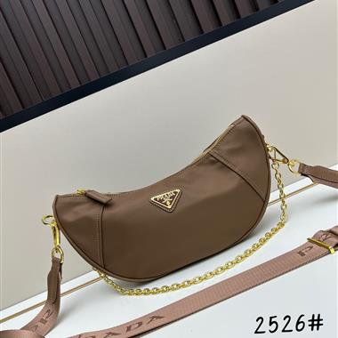 PRADA   2025新款女生時尚包包  尺寸：30x15x9CM
