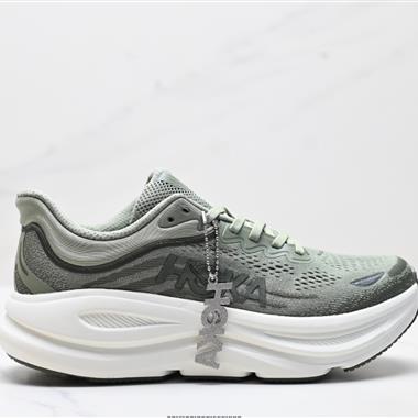 HOKA ONE ONE Bondi 9 復古舒適防滑耐磨 低幫 山地戶外跑步鞋