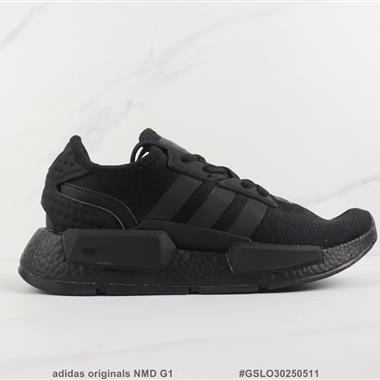 Adidas originals NMD G1 三葉草爆米花緩震跑步鞋