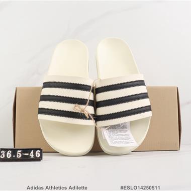 Adidas Athletics Adilette 耐磨防滑舒適拖鞋