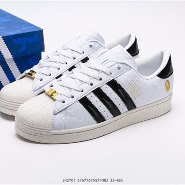 Bape x Adidas Superstar貝殼頭休閑板鞋