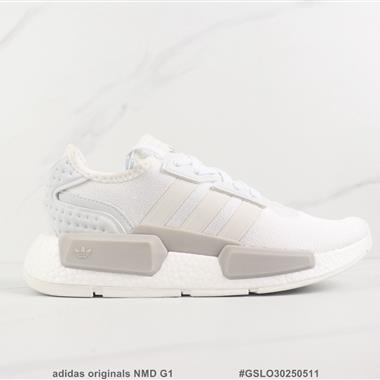 Adidas originals NMD G1 三葉草爆米花緩震跑步鞋