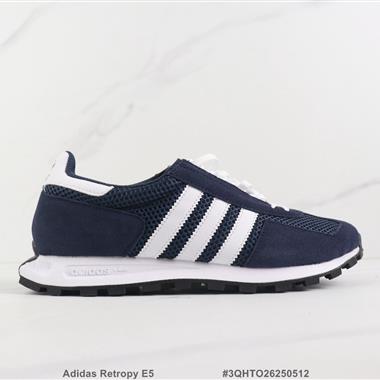 Adidas Retropy E5三葉草復古休閑跑步鞋