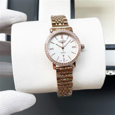 LONGINES    2025新款時尚休閒手錶  尺寸：30MM