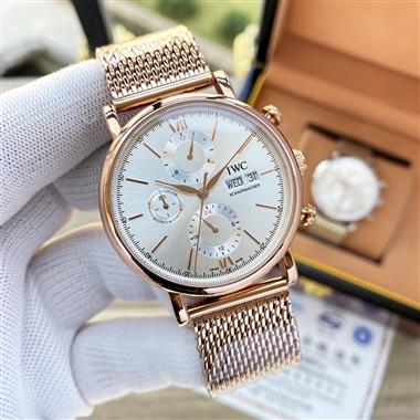 IWC   2025新款時尚休閒手錶  尺寸：42MM