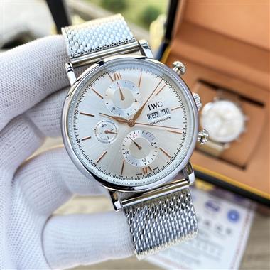 IWC   2025新款時尚休閒手錶  尺寸：42MM