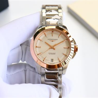 LONGINES   2025新款時尚休閒手錶  尺寸：34MM