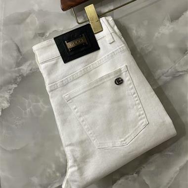 GUCCI   2025夏季新款休閑牛仔褲