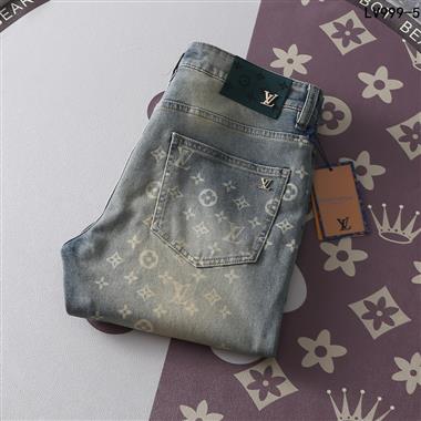 LouisVuitton   2025夏季新款休閑牛仔褲