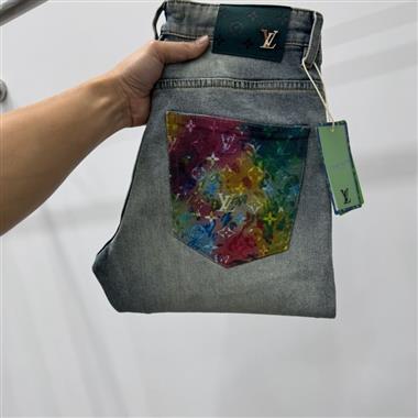 LouisVuitton   2025夏季新款休閑牛仔褲