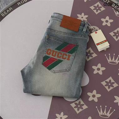 GUCCI   2025夏季新款休閑牛仔褲