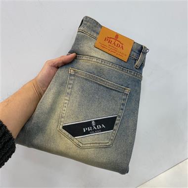 PRADA   2025夏季新款休閑牛仔褲