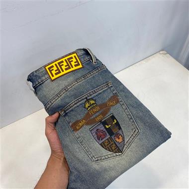 FENDI   2025夏季新款休閑牛仔褲