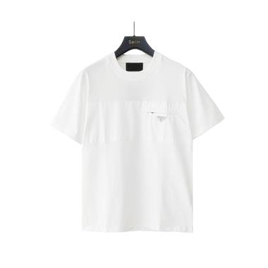 PRADA   2025夏季新款短袖T恤  尺寸偏大