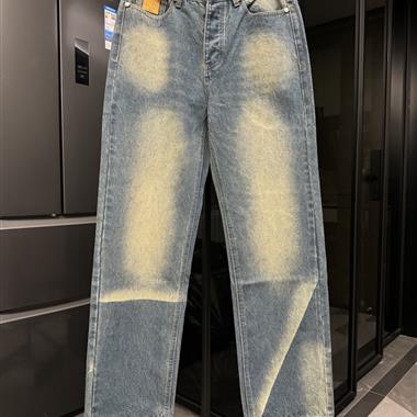 LouisVuitton  2025夏季新款休閒牛仔褲