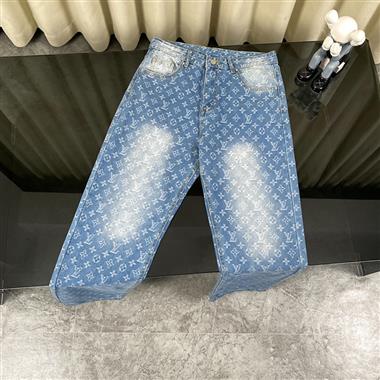 LouisVuitton  2025夏季新款休閒牛仔褲