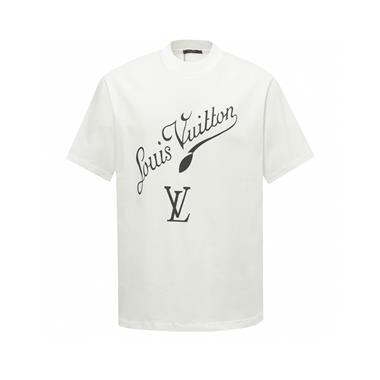 Louis Vuitton   2025夏季新款短袖T恤  尺寸偏大