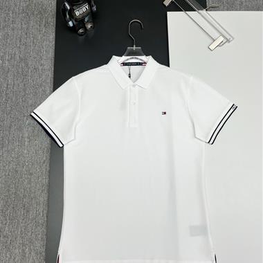 TOMMY   2025夏季新款短袖POLO衫