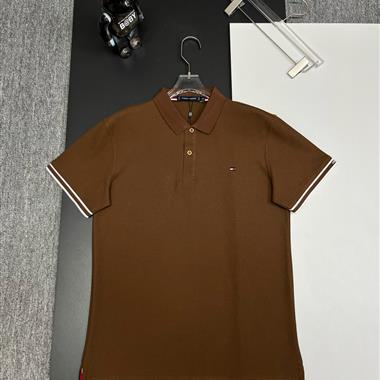 TOMMY   2025夏季新款短袖POLO衫