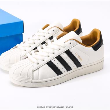 Adidas 三葉草 Originals Superstar貝殼頭系列低幫經典百搭休閑運動板鞋