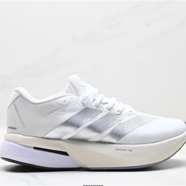 Adidas adizero BOSTON 13 透氣網眼競速跑鞋