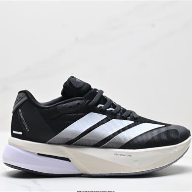 Adidas adizero BOSTON 13 透氣網眼競速跑鞋