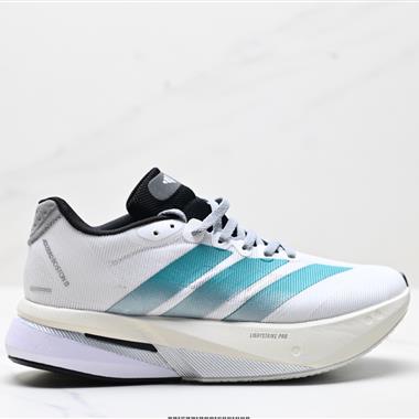 Adidas adizero BOSTON 13 透氣網眼競速跑鞋
