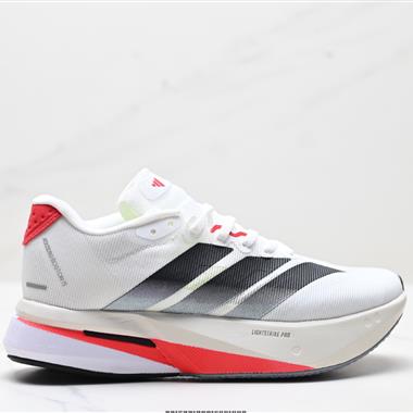 Adidas adizero BOSTON 13 透氣網眼競速跑鞋