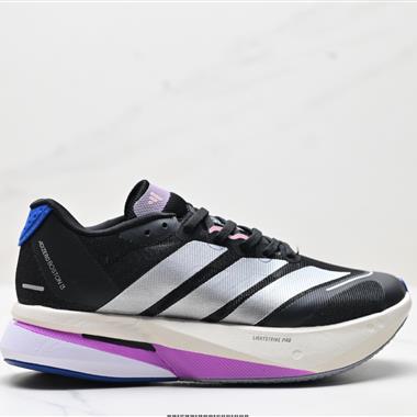 Adidas adizero BOSTON 13 透氣網眼競速跑鞋