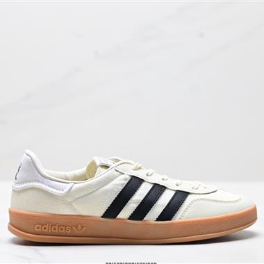 Adidas Originals Gazelle INdoor  三葉草休閑防滑耐磨低幫板鞋