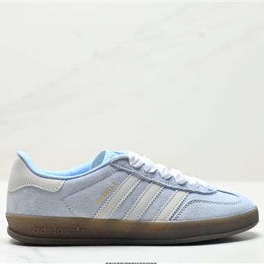 Adidas Originals Gazelle INdoor  三葉草休閑防滑耐磨低幫板鞋