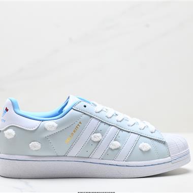 Adidas 三葉草 Originals Superstar貝殼頭系列低幫經典百搭休閑運動板鞋