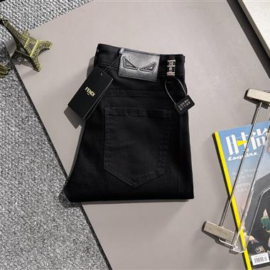 FENDI   2025夏季新款休閒牛仔褲