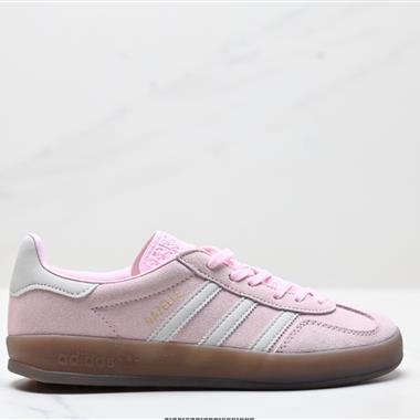 Adidas Originals Gazelle Indoor 三葉草休閑防滑耐磨低幫板鞋
