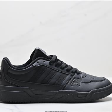 Adidas LITE BALLER 織物合成革 舒適百搭 平衡透氣低幫 板鞋