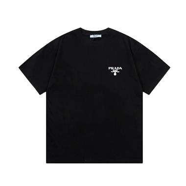 PRADA   2025夏季新款短袖T恤  尺寸偏大
