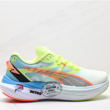 PUMA Deviate NITRO 3  舒適防滑耐磨 低幫 休閑跑步鞋