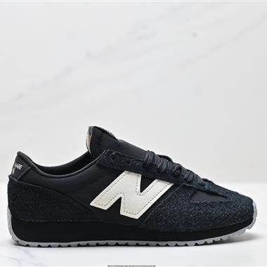 New Balance NB 471系列 織物牛剖層革 復古時尚 防滑耐磨低幫 生活休閑鞋
