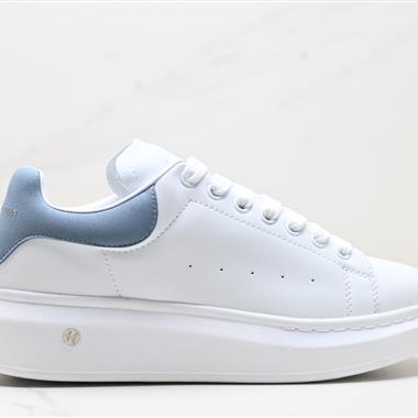 Alexander McQueen Sole Leather Sneakers低幫時裝厚底休閑運動小白鞋