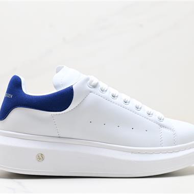 Alexander McQueen Sole Leather Sneakers低幫時裝厚底休閑運動小白鞋