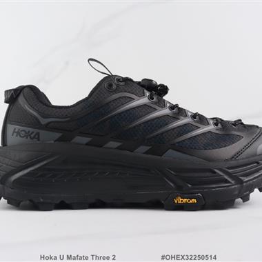 Hoka U Mafate Three 2 戶外徒步跑步鞋