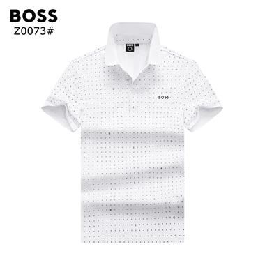 BOSS   2025夏季新款短袖POLO衫