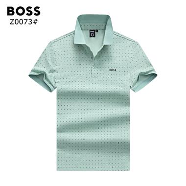 BOSS   2025夏季新款短袖POLO衫